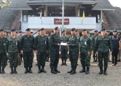 “เชียงราย”นบ.ยส.35ตรวจเยี่ยมหน่วยสกัดกั้นพื้นที่เชียงรายรุกเข้มชายแดน รับมือยาเสพติดช่วงปีใหม่”