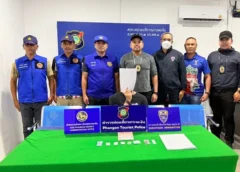 ตำรวจท่องเที่ยวเกาะพะงัน รวบหนุ่มรัสเซียคาบ้านพัก ยึดค็อกเทลยาเสพติด ทั้งคีตามีน-ยาอี-MDMA รูปแบบใหม่