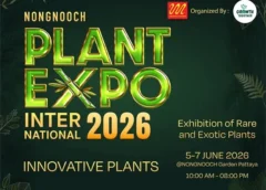 พลาดไม่ได้! ปีที่ 2 ยิ่งใหญ่กว่าเดิม สวนนงนุช พัทยา จับมือ Growth Together จัดงาน “NongNooch Plant Expo International 2026”
