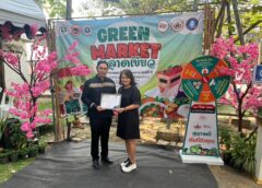 สุพรรณบุรี สสส.เปิด ตลาดเขียวสร้างสุขคึกคัก! เดินหน้าพื้นที่อาหารปลอดภัย รพ.เชื่อมเกษตรกรถึงผู้บริโภค