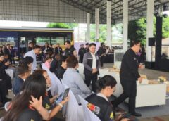 สงขลา-ฤกษ์ดี อบจ.สงขลาเปิด BUS EV นำร่องรอบหาดใหญ่ 8 คัน กางแผน 5 เส้นทางทั่วจังหวัด ต่อยอดขายคาร์บอนเครดิต